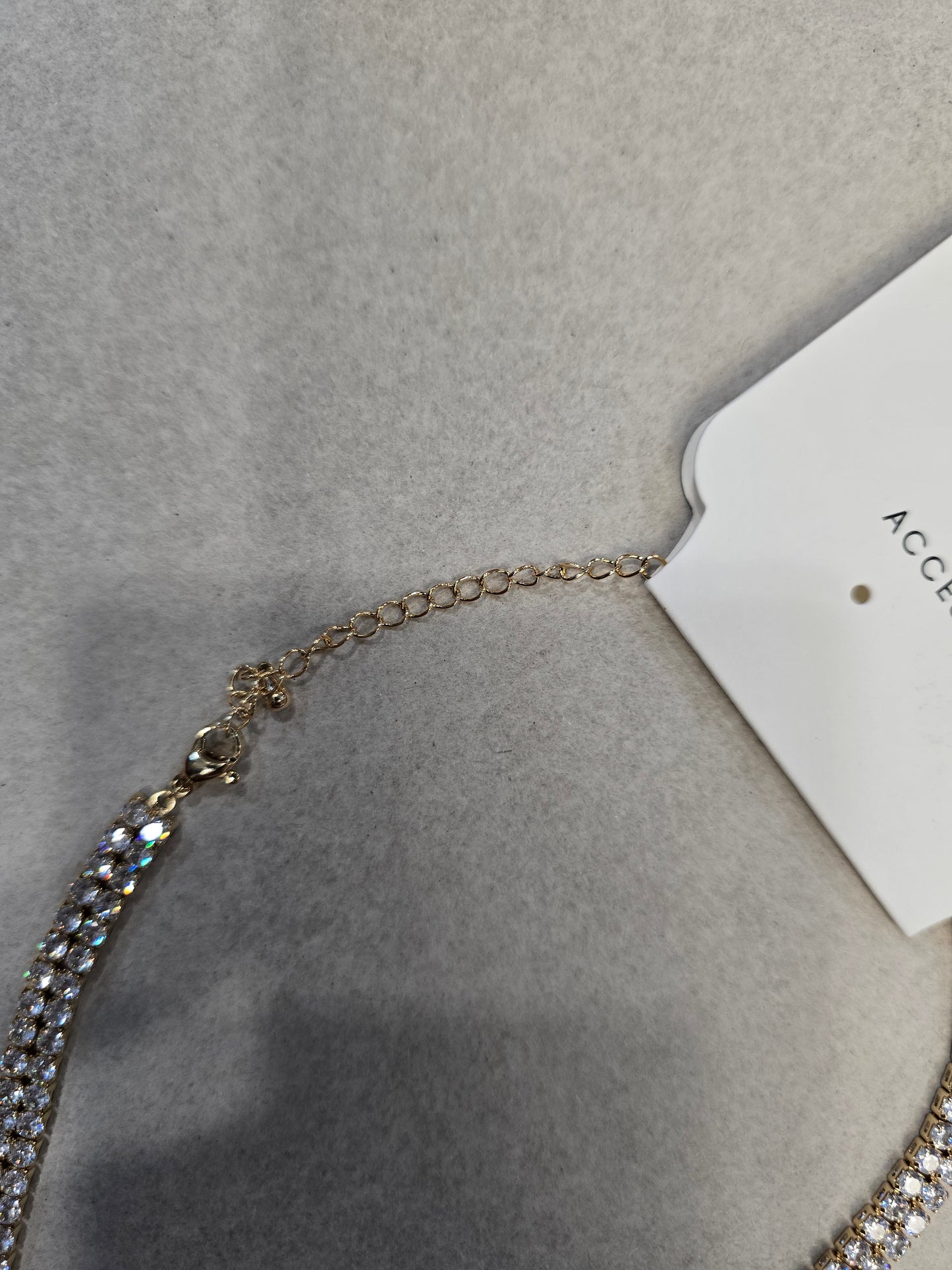 Collana Girocollo Strass