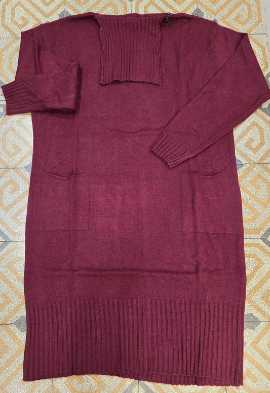 Abito Donna Maglia Curvy