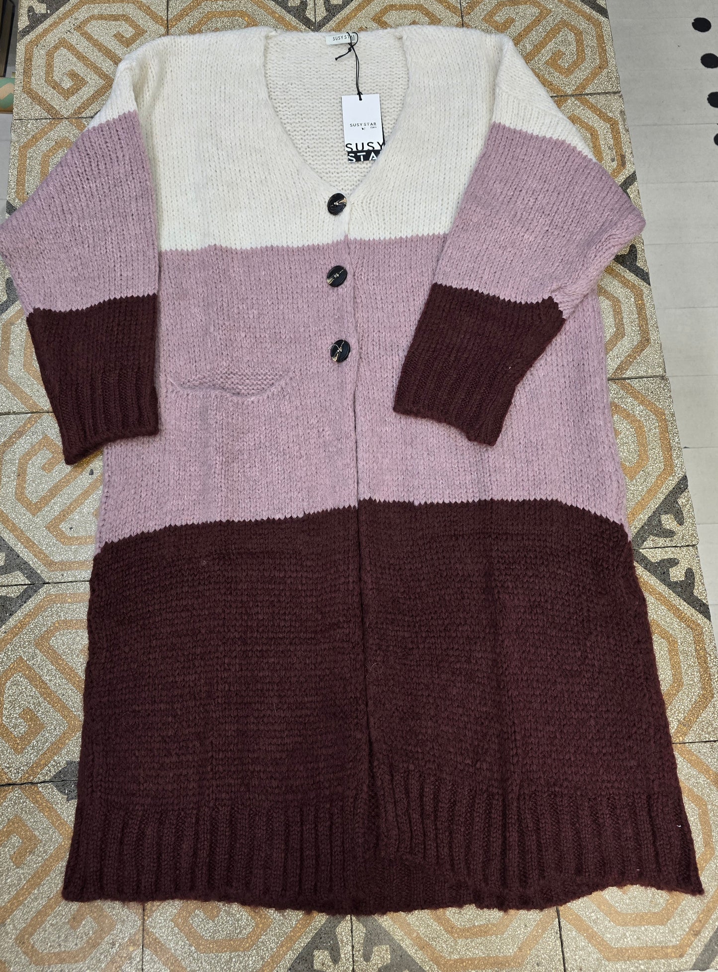 Cardigan Donna Linea Curvy