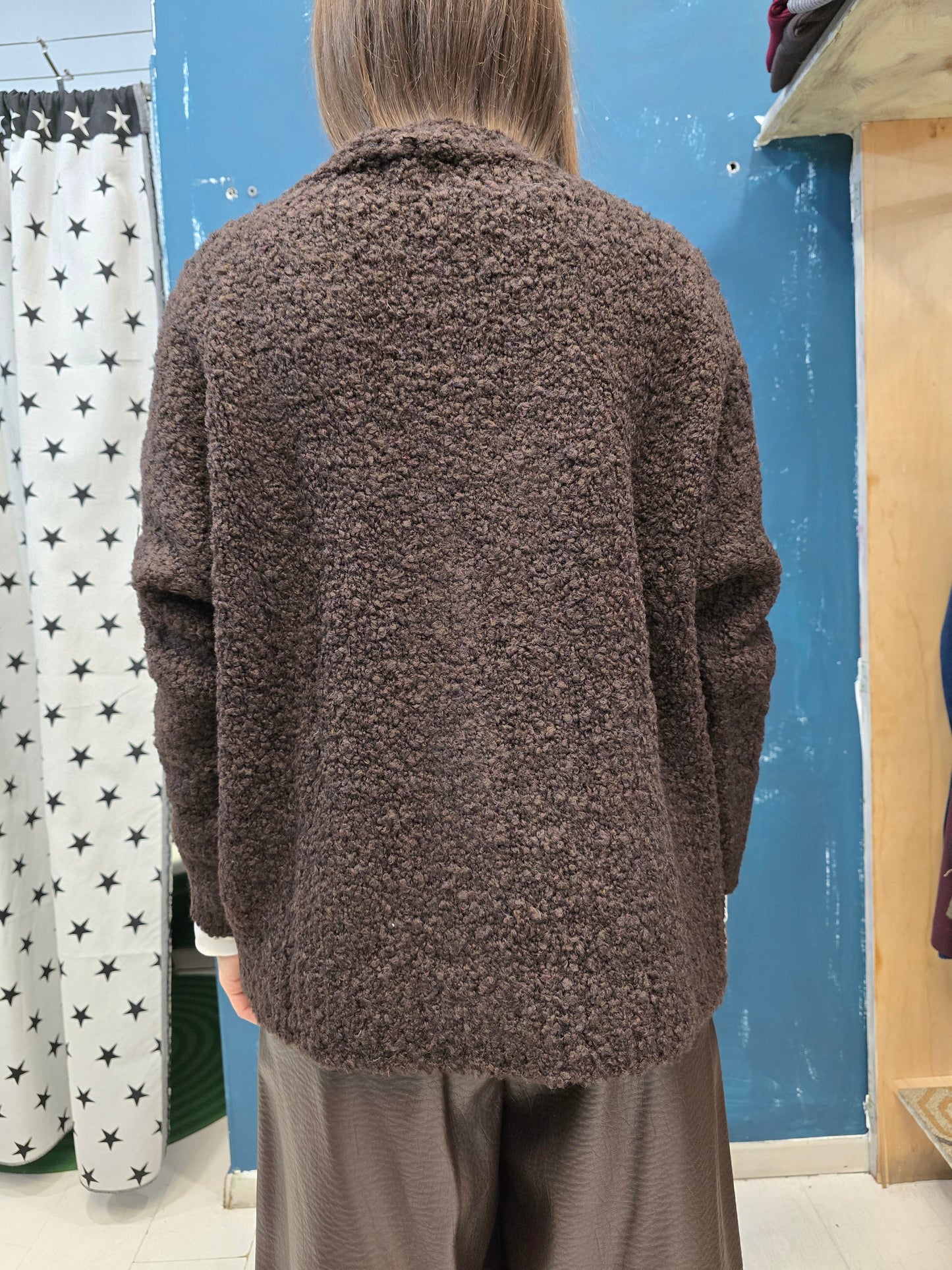 Cardigan  Donna Maglia Bouclè