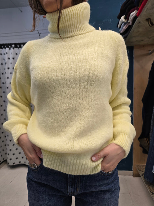 Maglia Donna  Collo Alto Alpaca