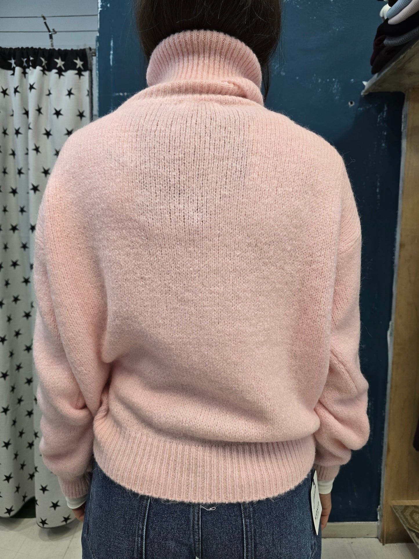 Maglia Donna  Collo Alto Alpaca