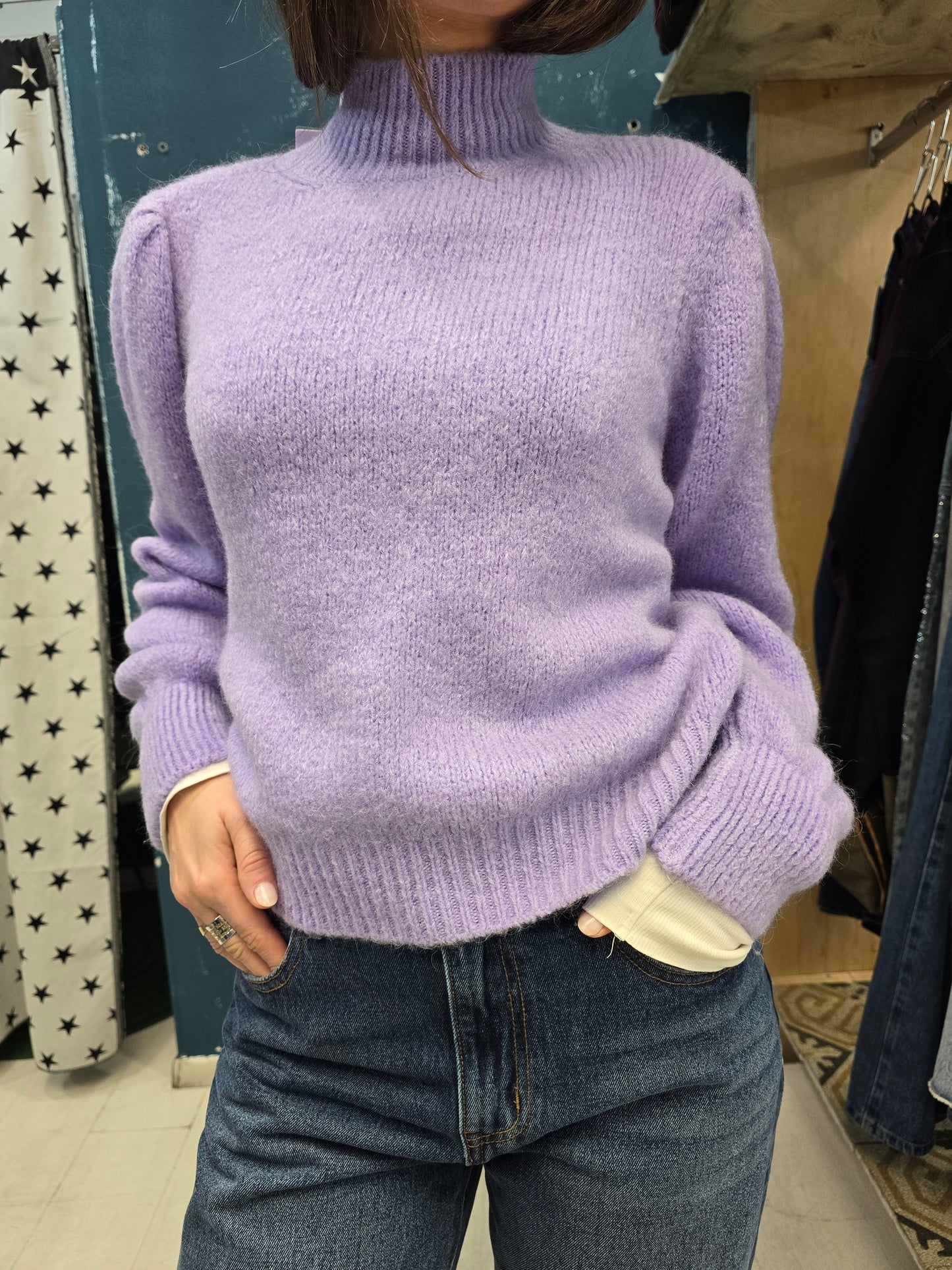 Maglia Donna Lupetto Rasato