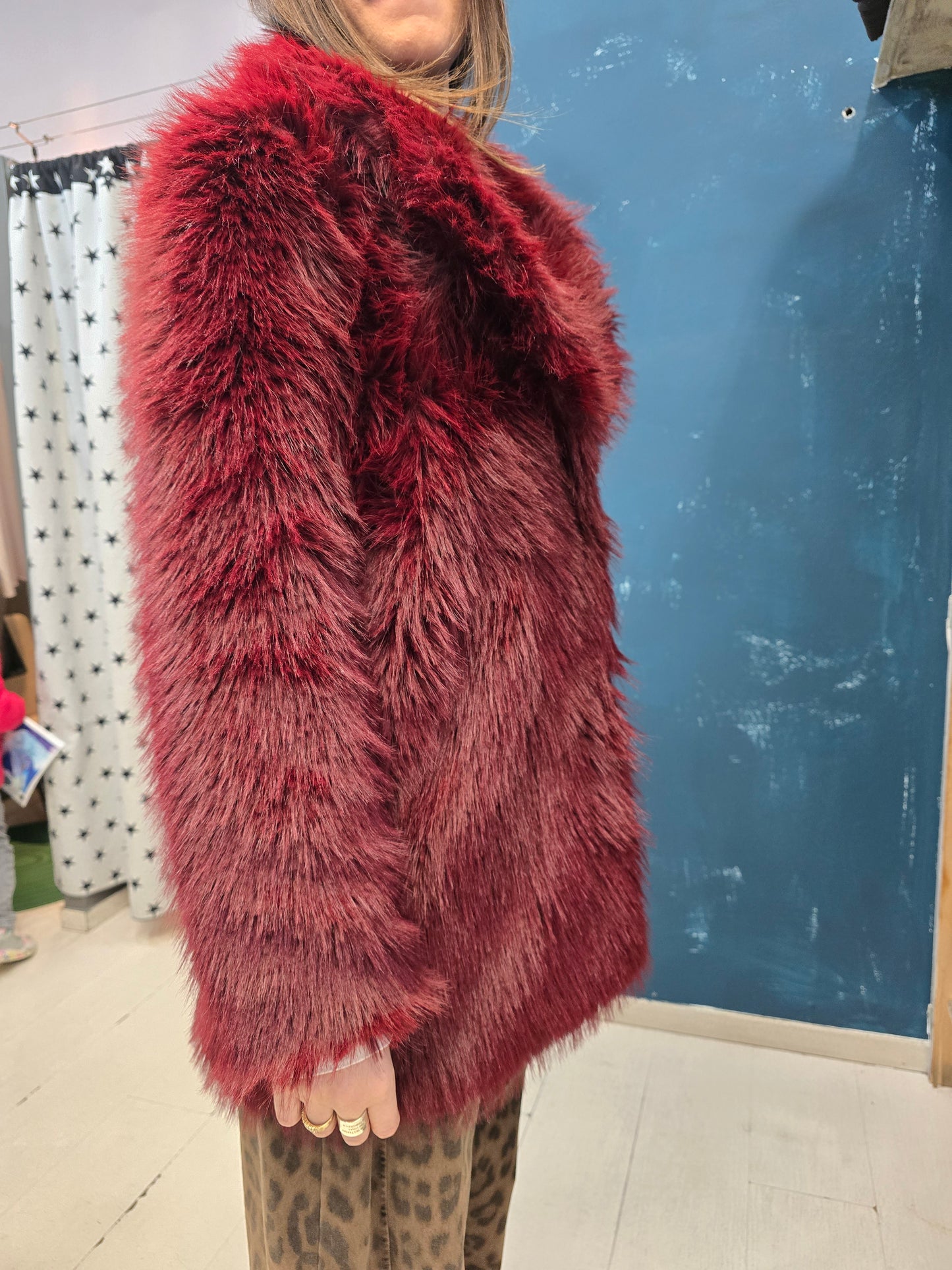 Pelliccia Ecologica Modello Midi