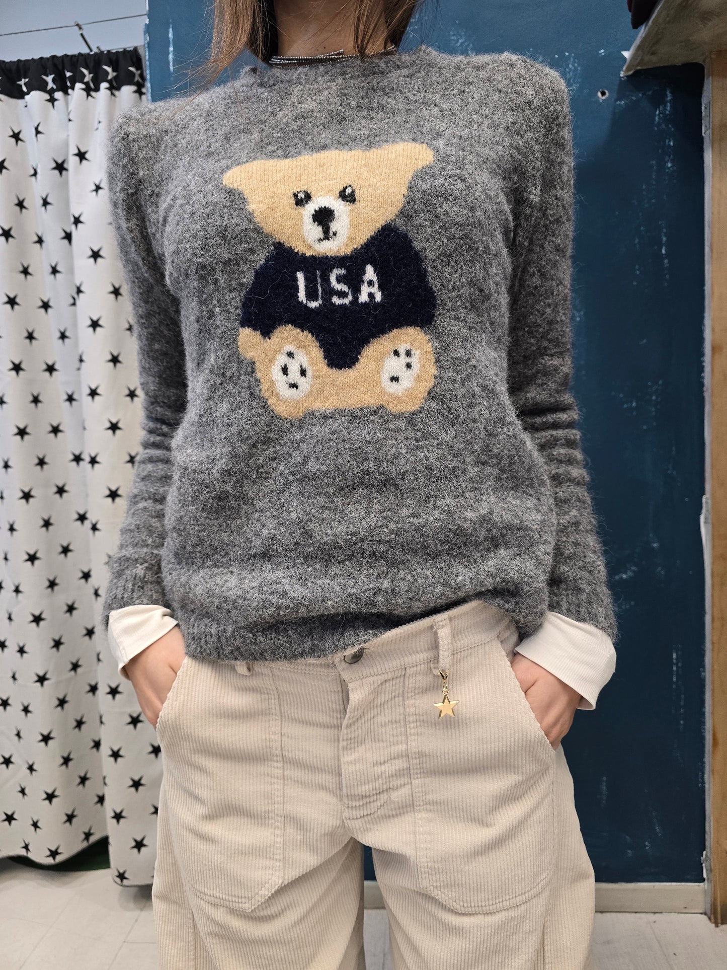 Maglia Donna Paricollo Teddy