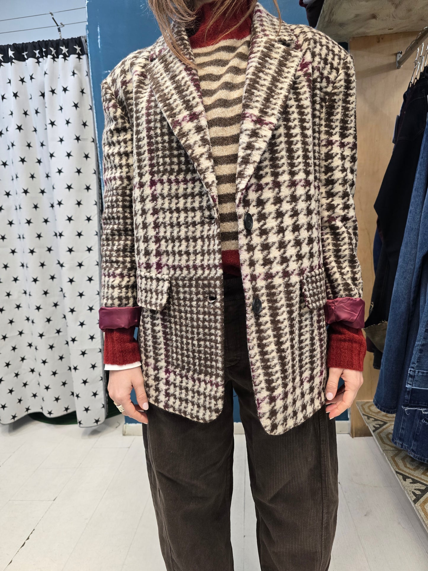 Blazer Donna Piè de Pull