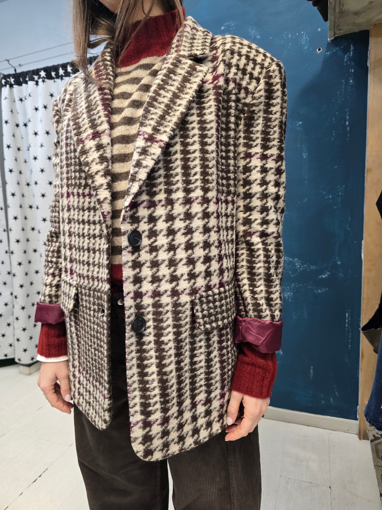 Blazer Donna Piè de Pull