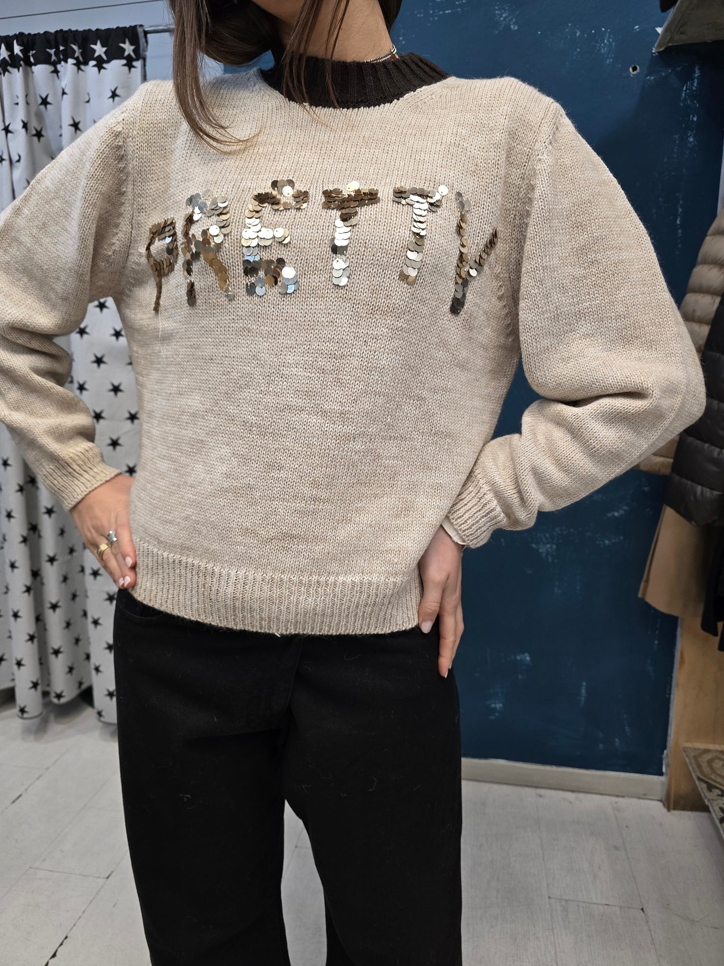 Maglia Donna Paricollo Pretty