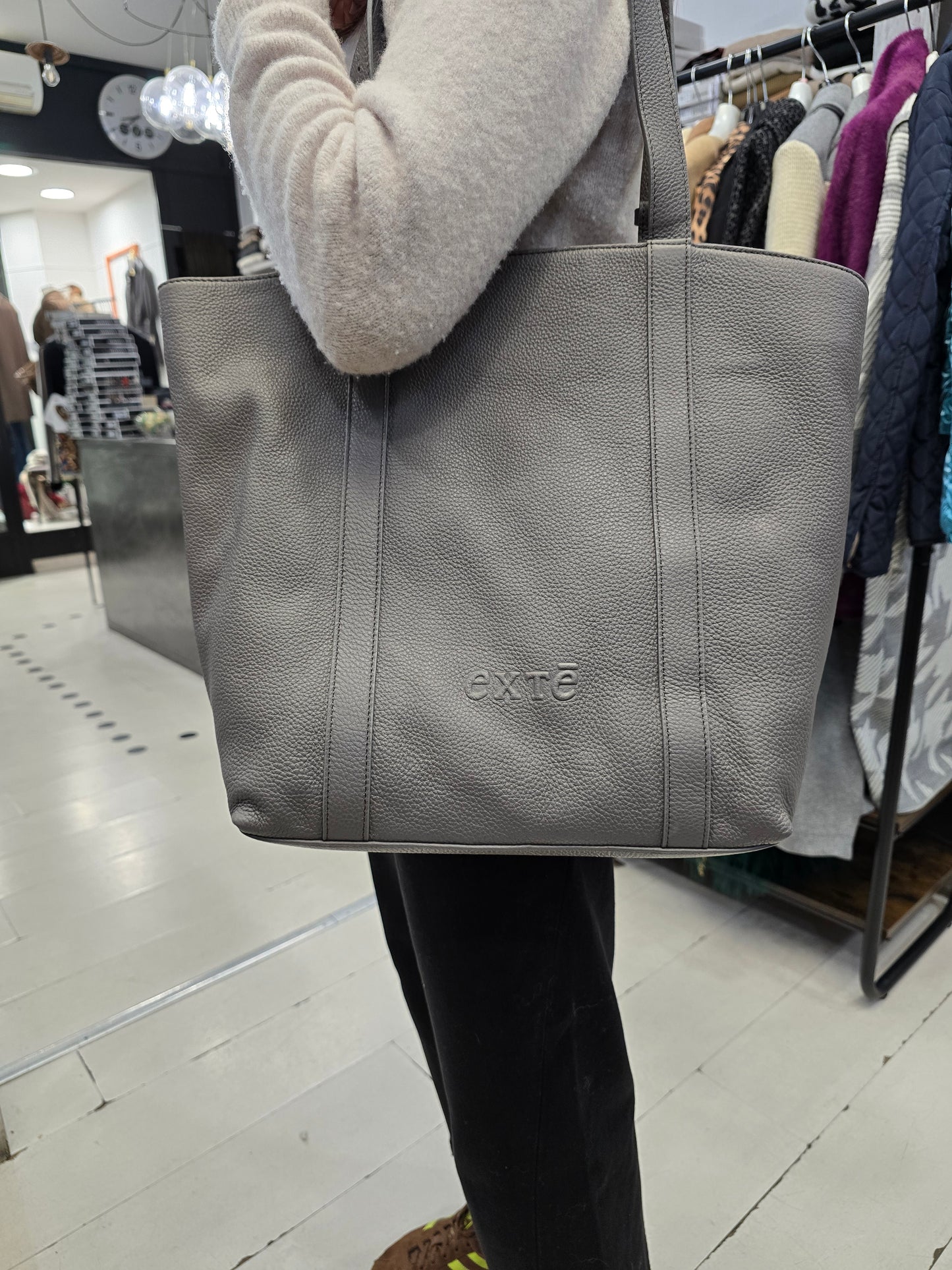Borsa Pelle Shopper