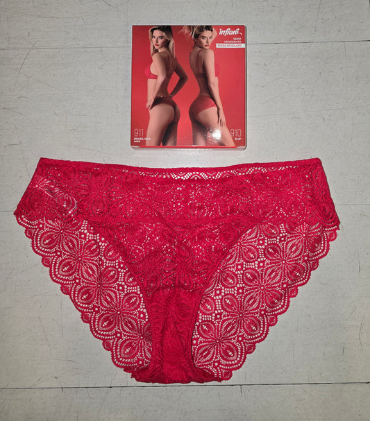 Slip Donna Pizzo Rosso