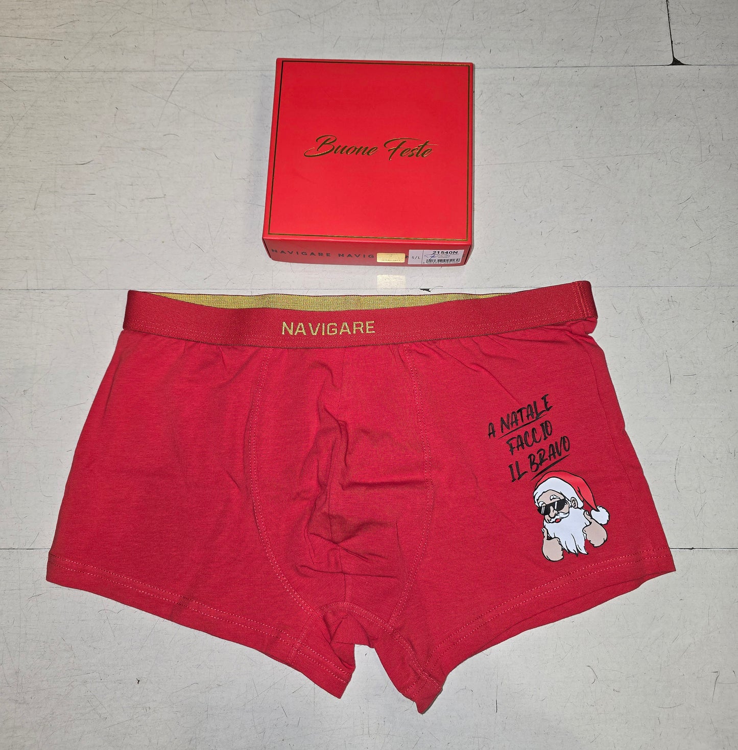 Boxer Uomo Rosso