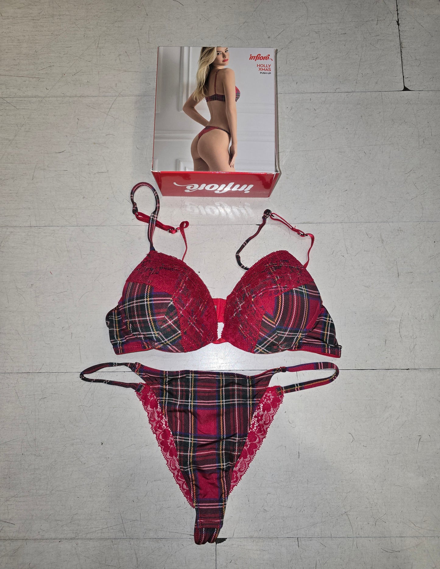 Completo Intimo DonnaTartan