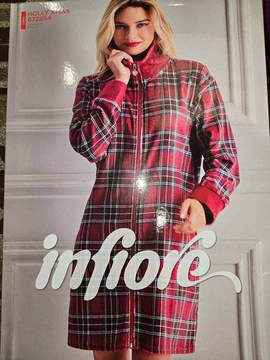 Vestaglia Donna Casa Tartan