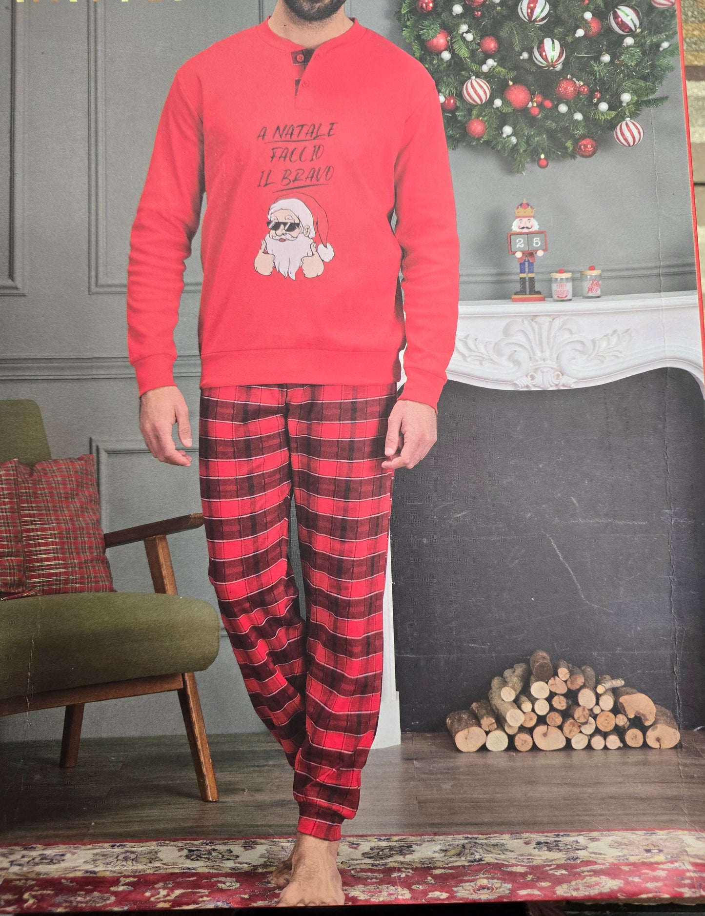 Pigiama Uomo Natale