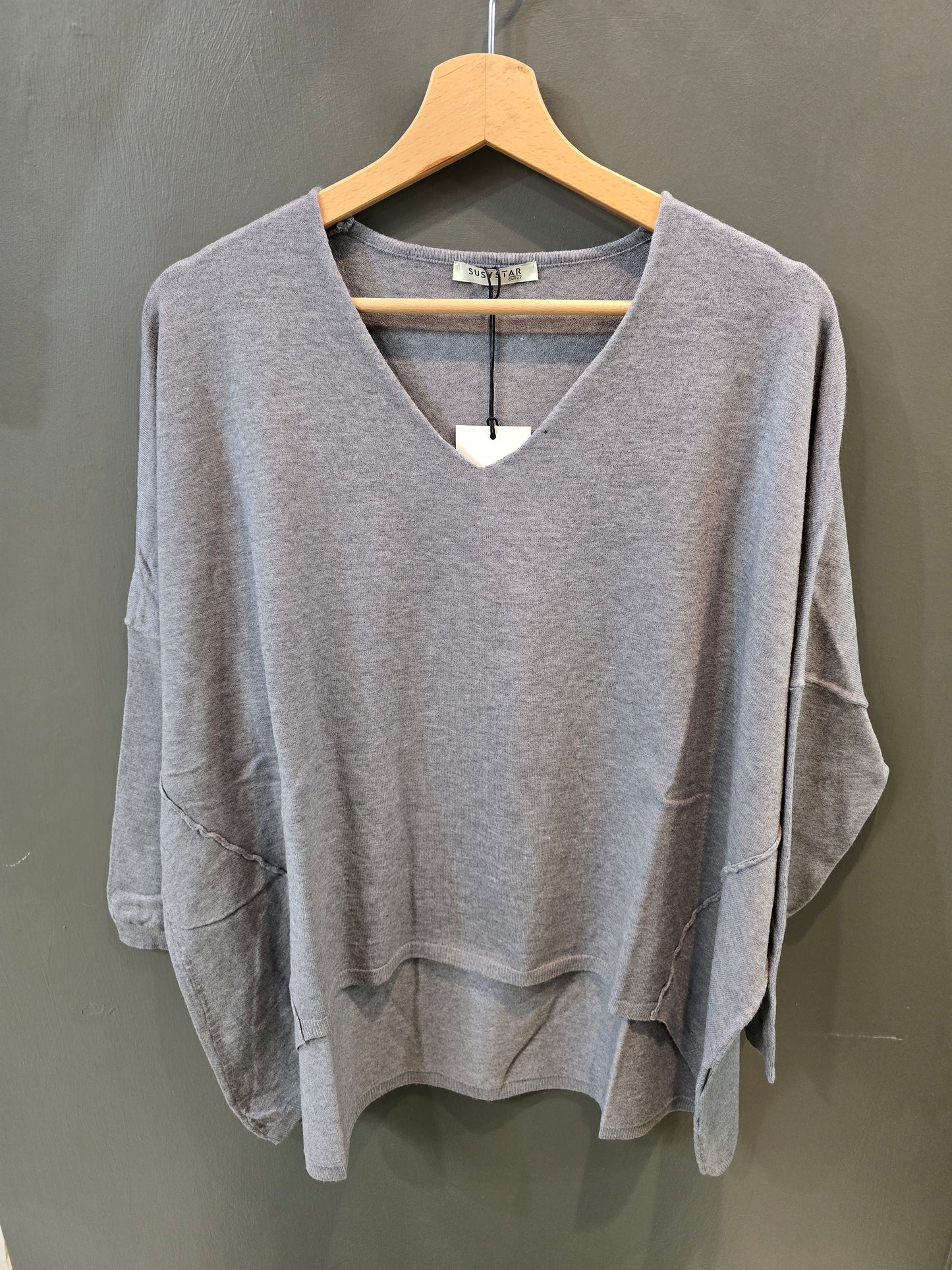 Maglia Donna Curvy Scollo V