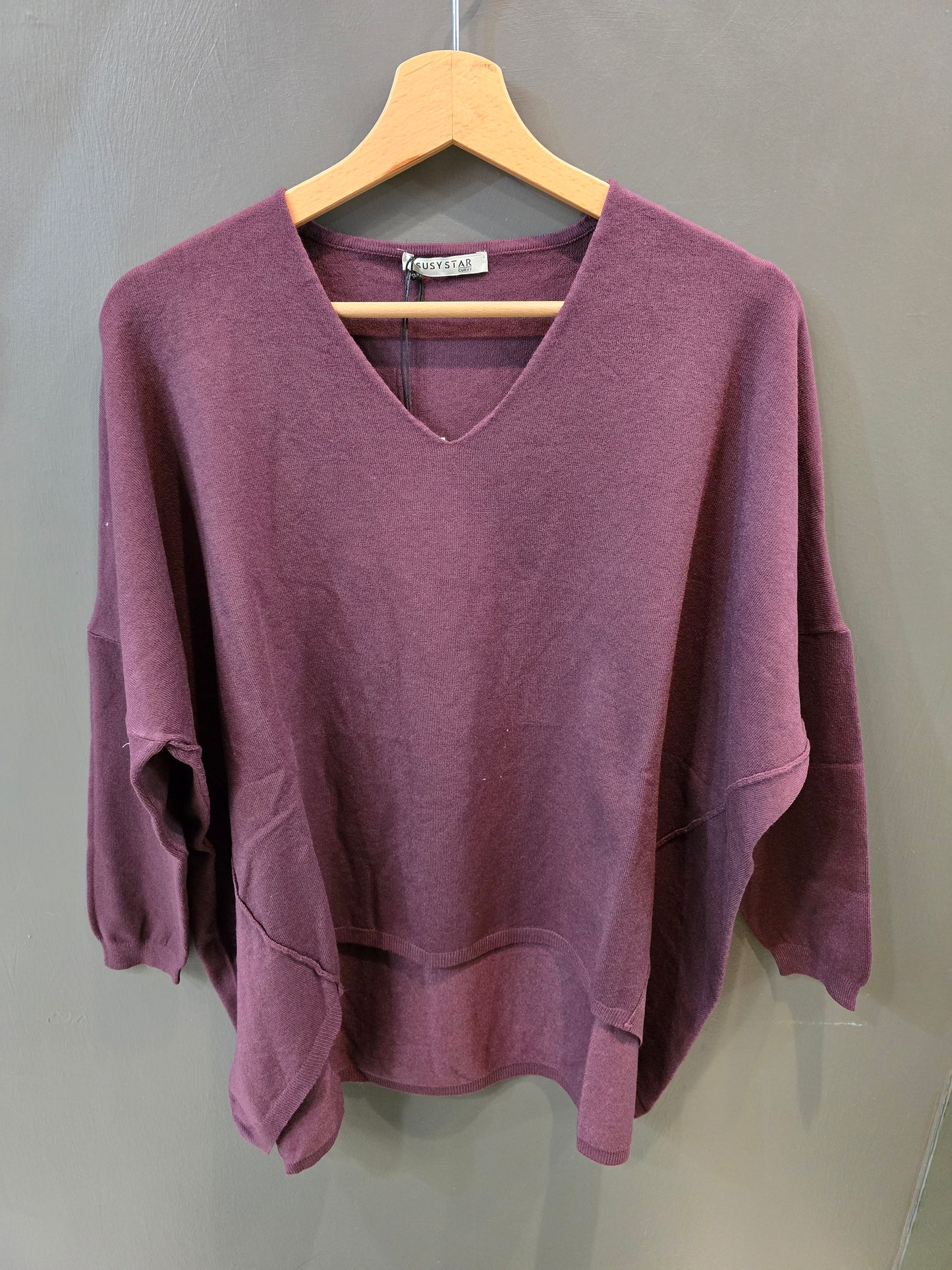 Maglia Donna Curvy Scollo V