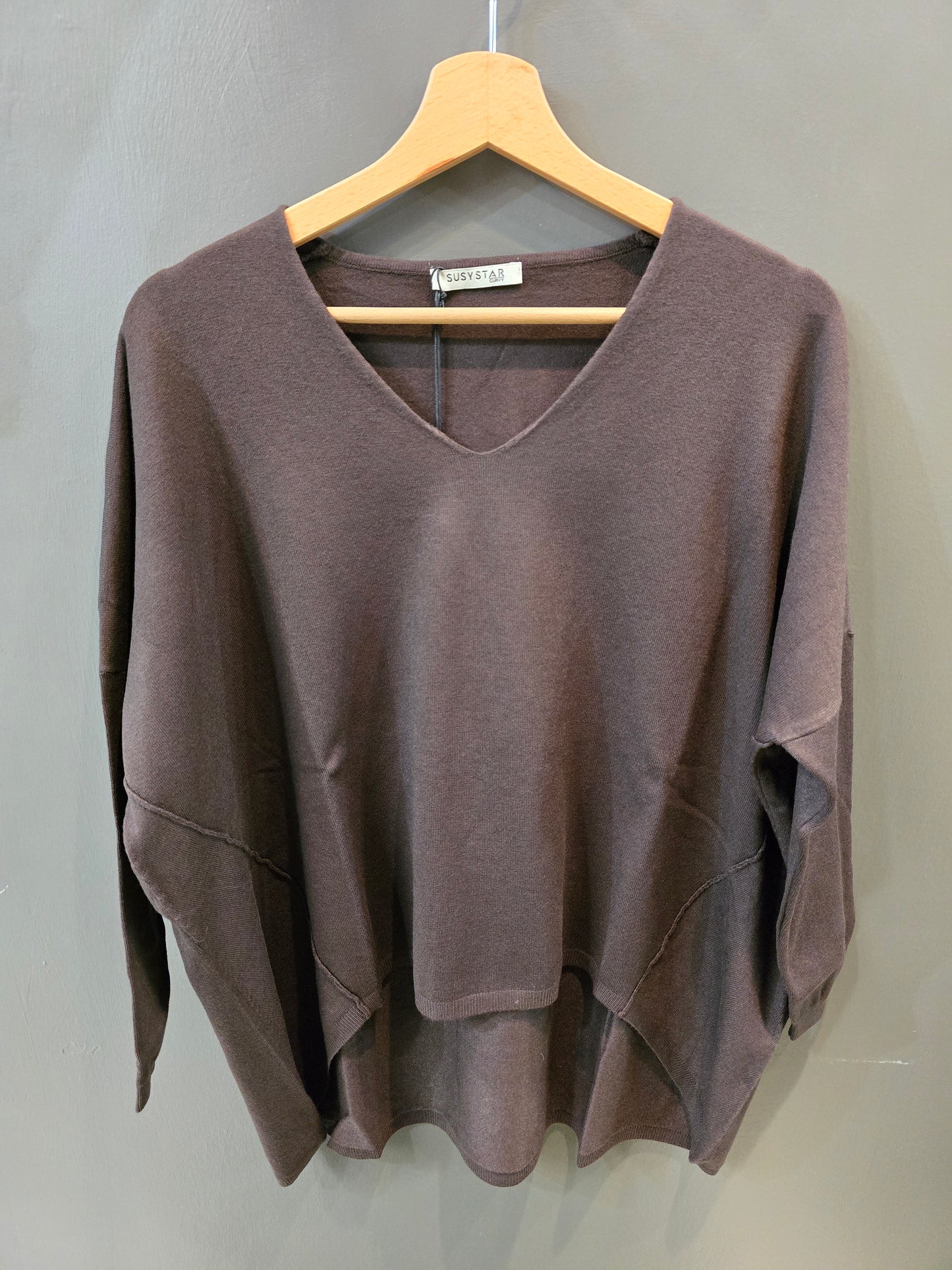 Maglia Donna Curvy Scollo V