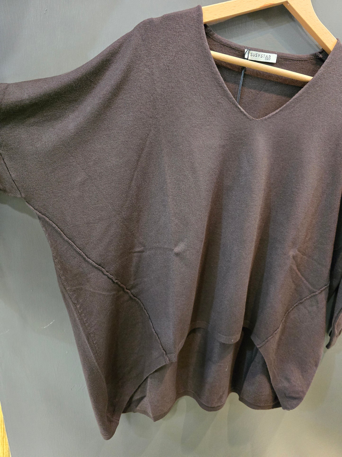 Maglia Donna Curvy Scollo V