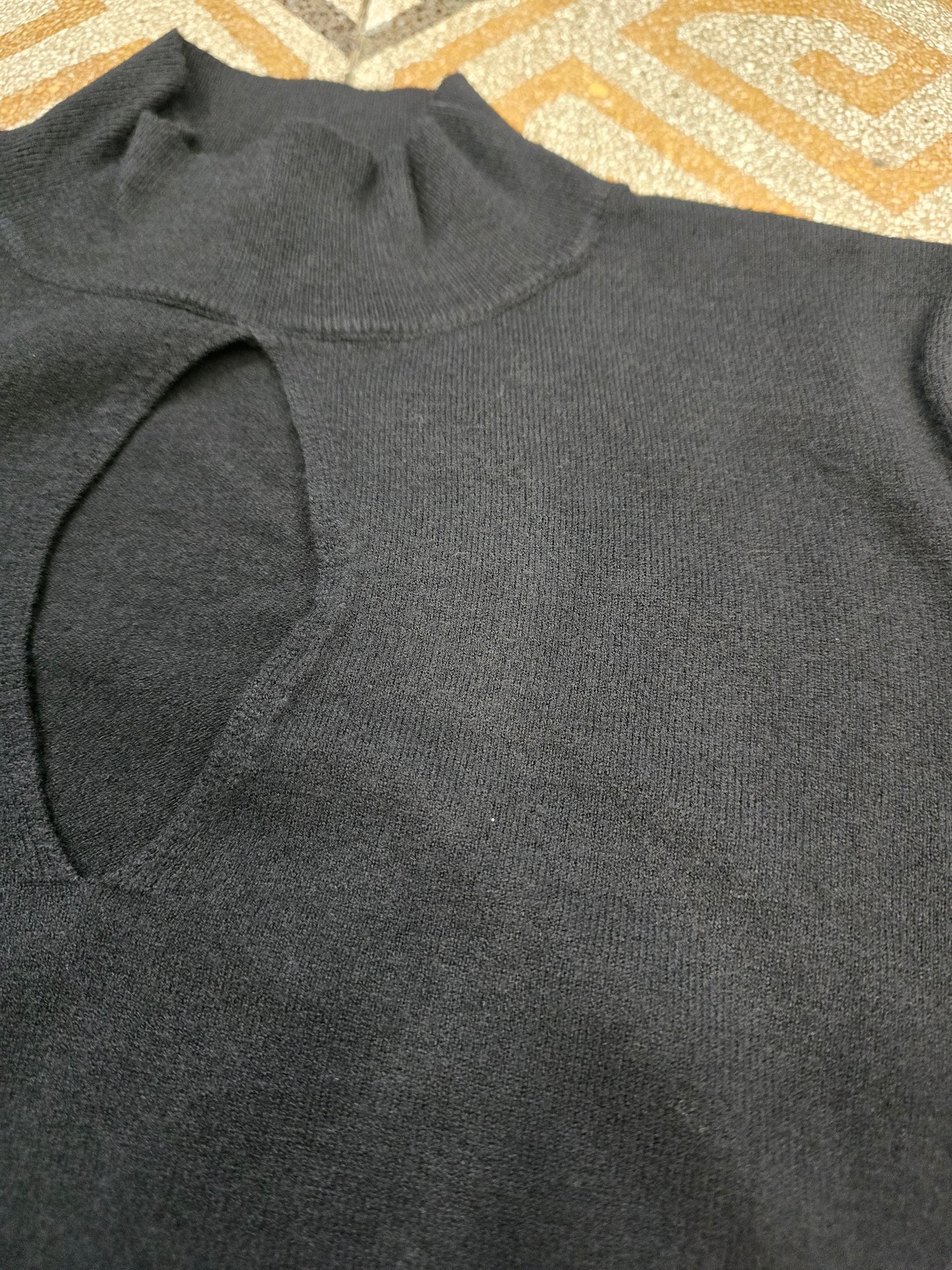 Maglia Donna Lupetto Scollo Goccia