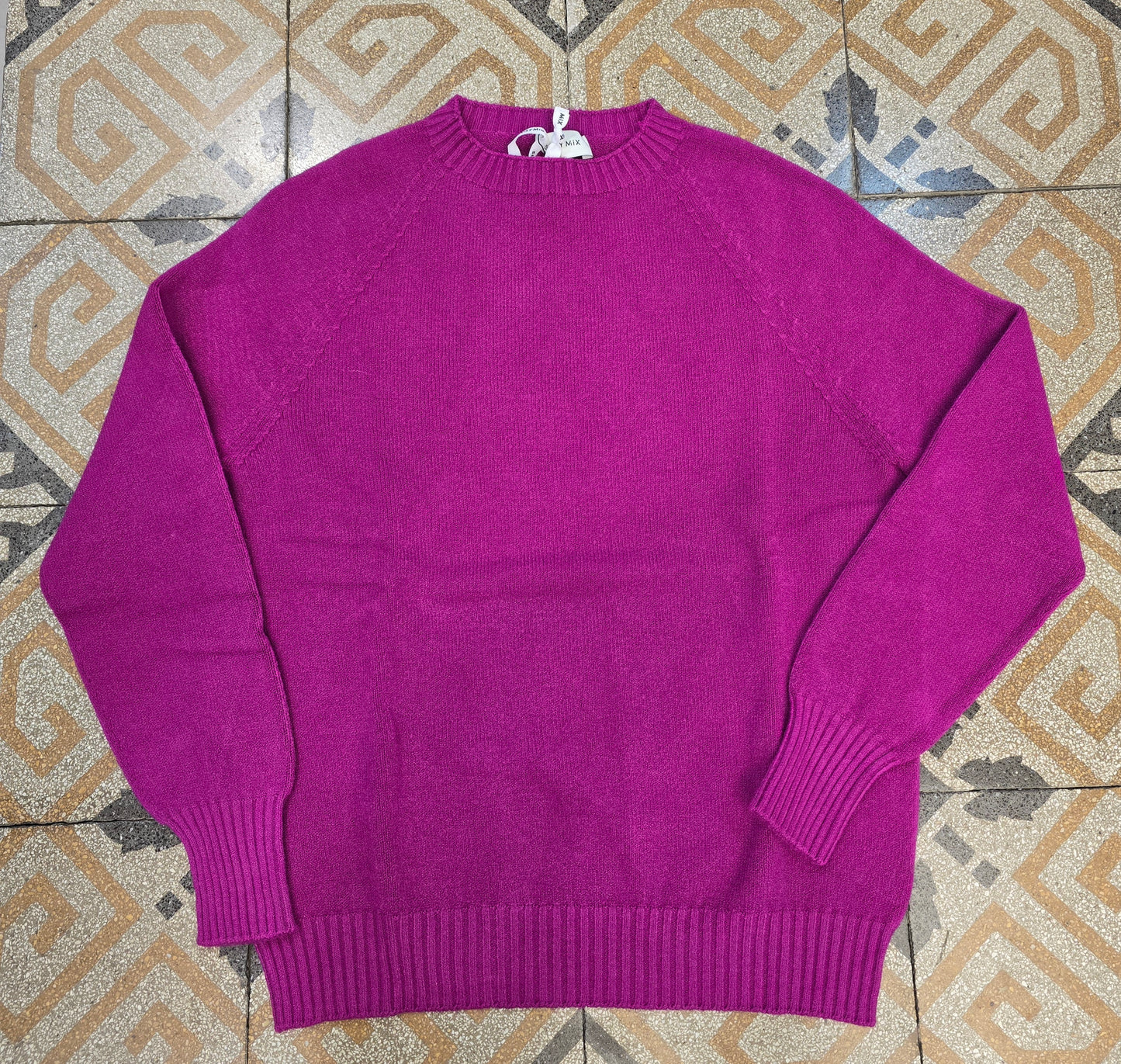 Maglia Donna Paricollo Tinta Unita