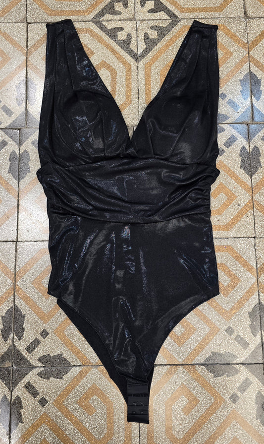 Body Donna Tessuto Lucido