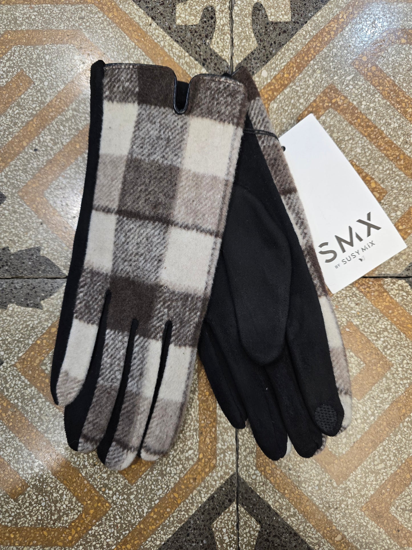 Guanti Donna Fantasia Check