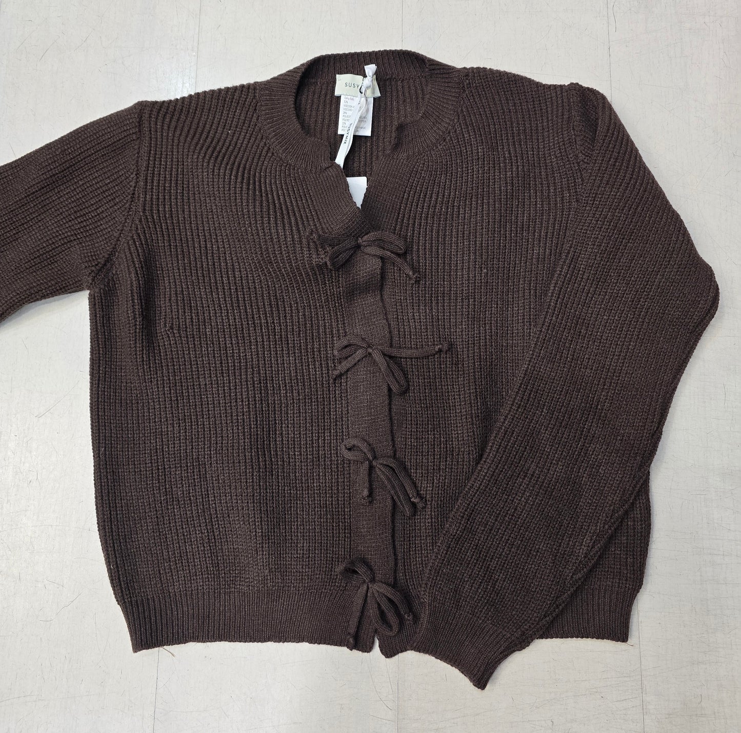 Giacca Maglia Coste Fiocchi