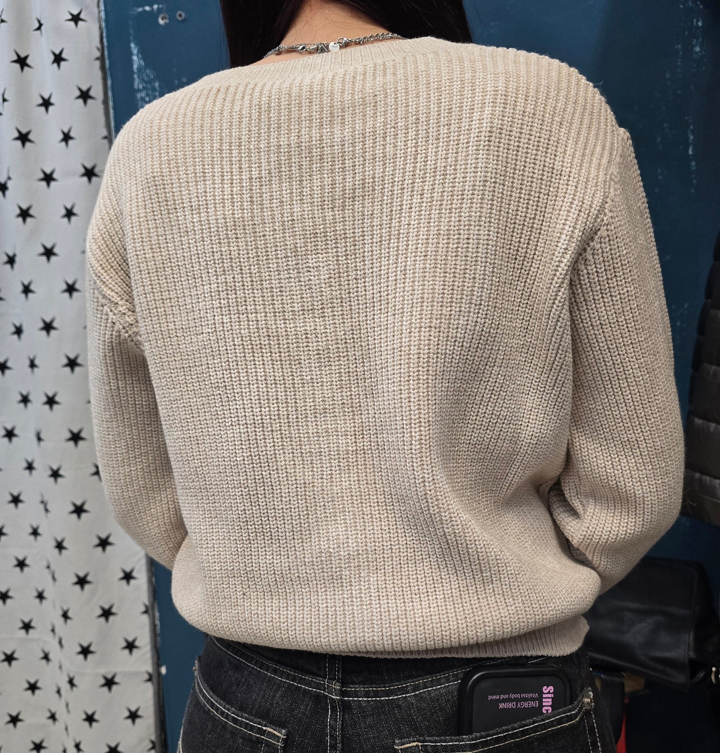 Giacca Maglia Coste Fiocchi