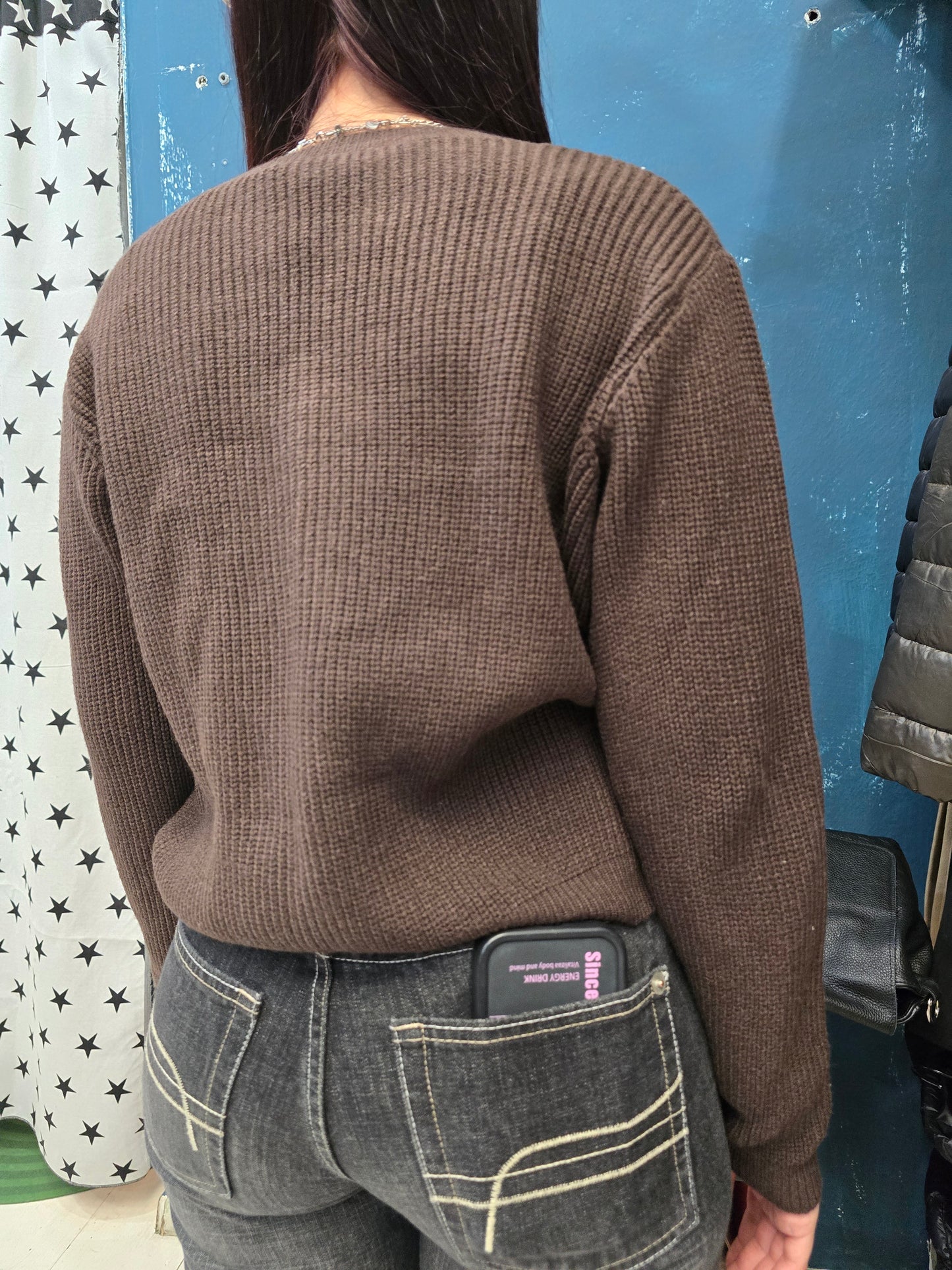 Giacca Maglia Coste Fiocchi