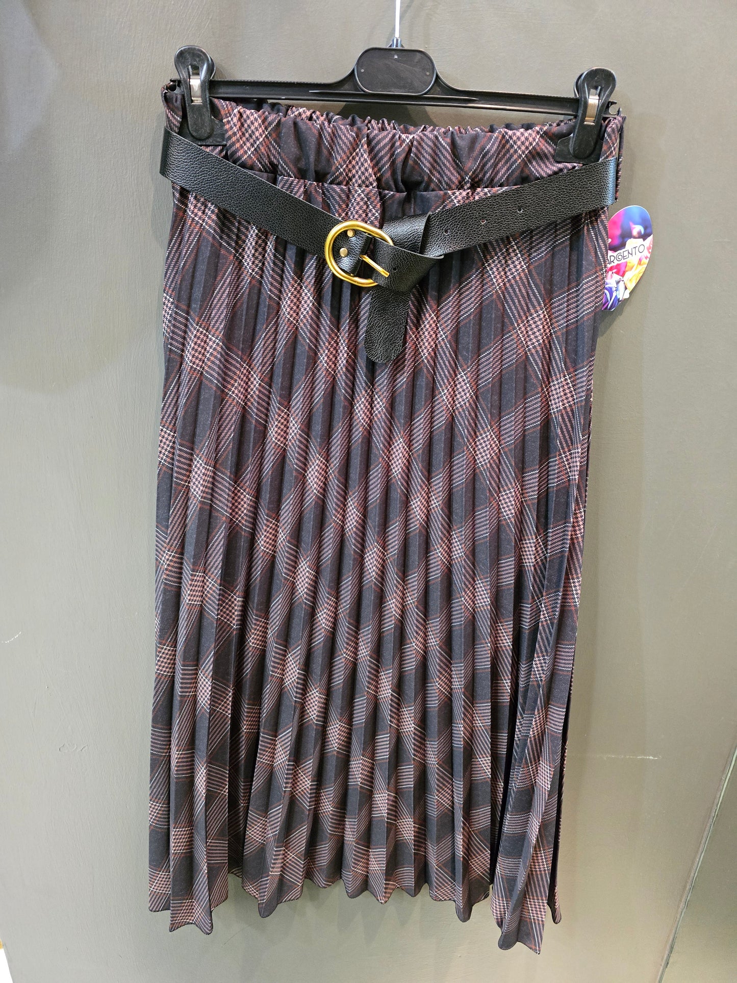 Gonna Plissè Fantasia Check