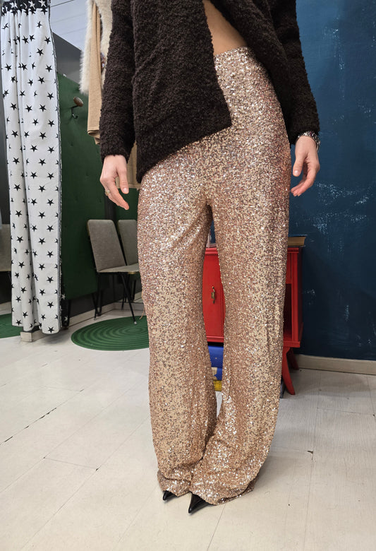 Pantalone paillettes