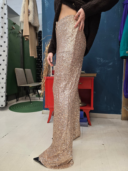 Pantalone paillettes