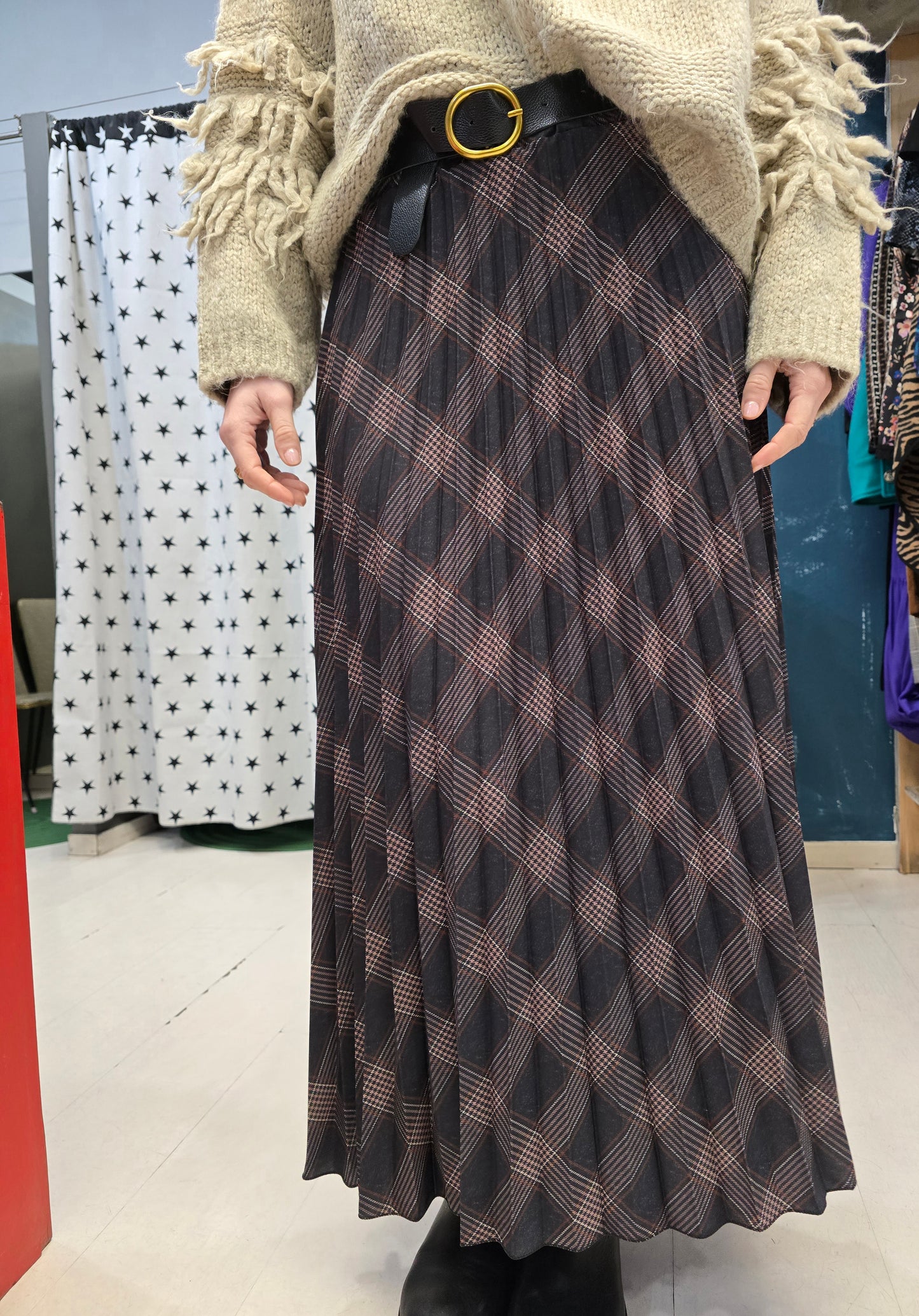 Gonna Plissè Fantasia Check