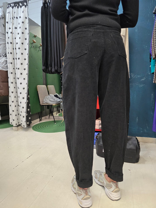 Pantalone Velluto Millerighe Bolloon