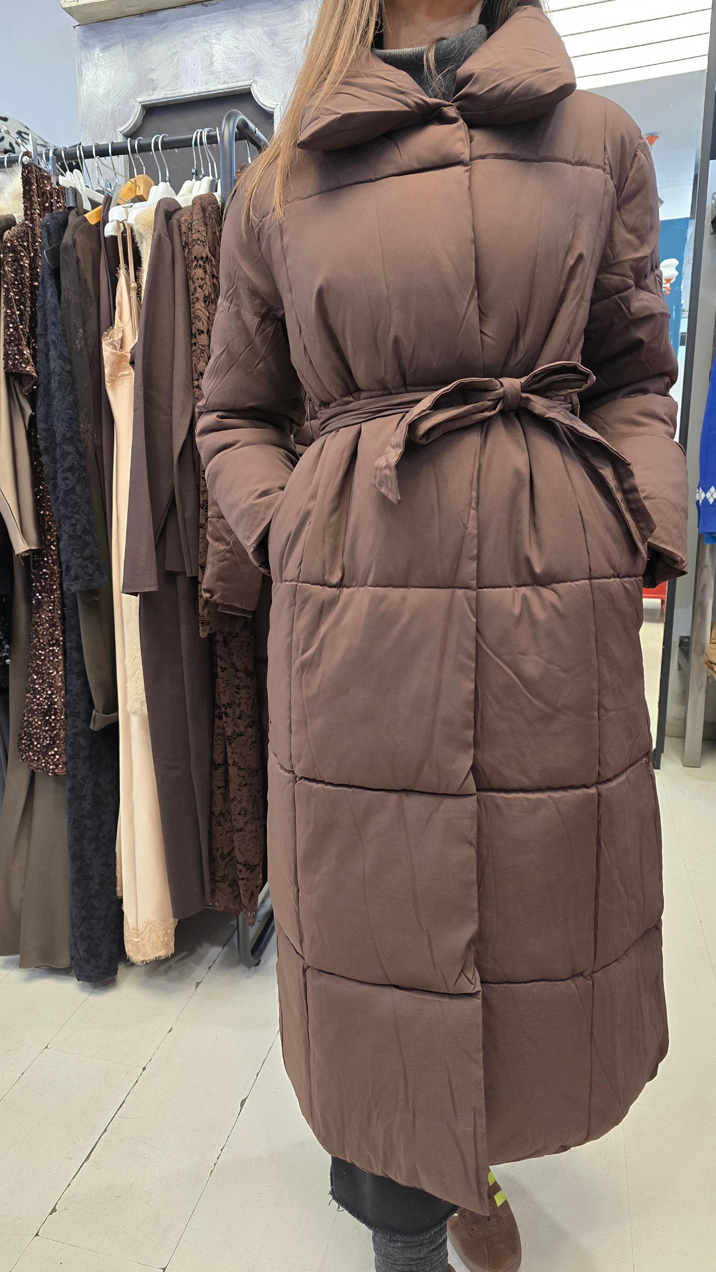 Piumino Donna Ecologico Lungo