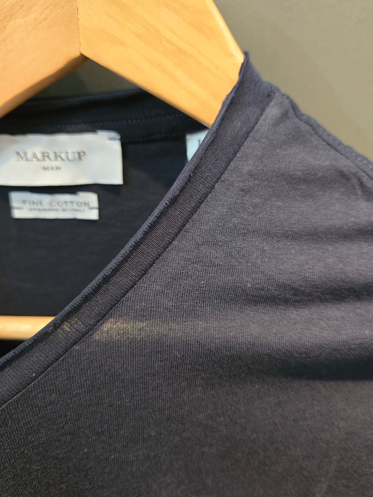 T-Shirt  Paricollo Cotone Extra Fine