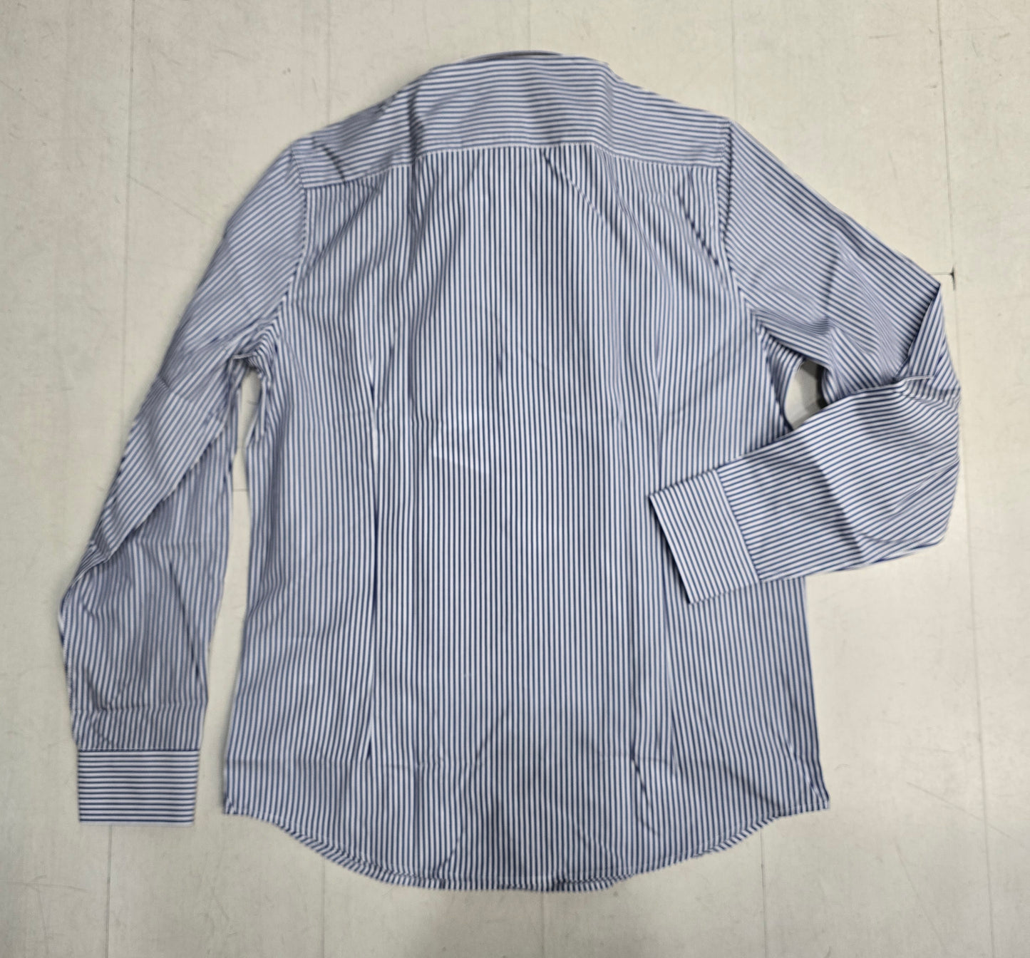 Camicia Uomo Rigata Collo Francese