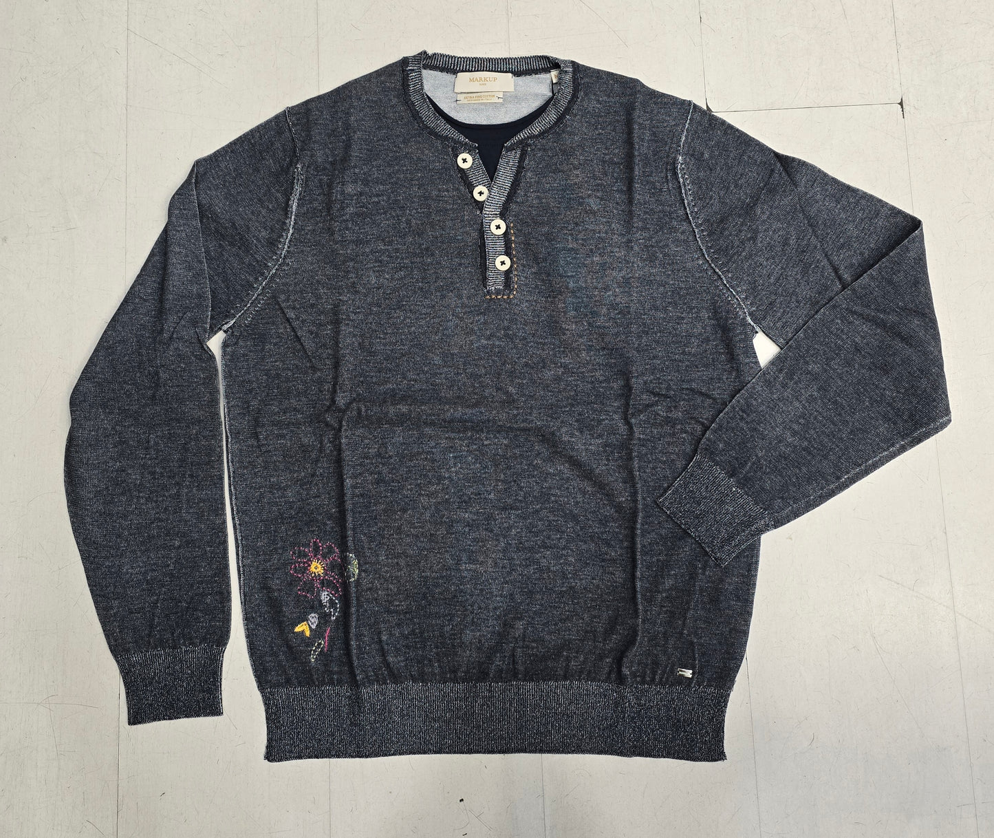 Maglia Uomo Cotone Serafino