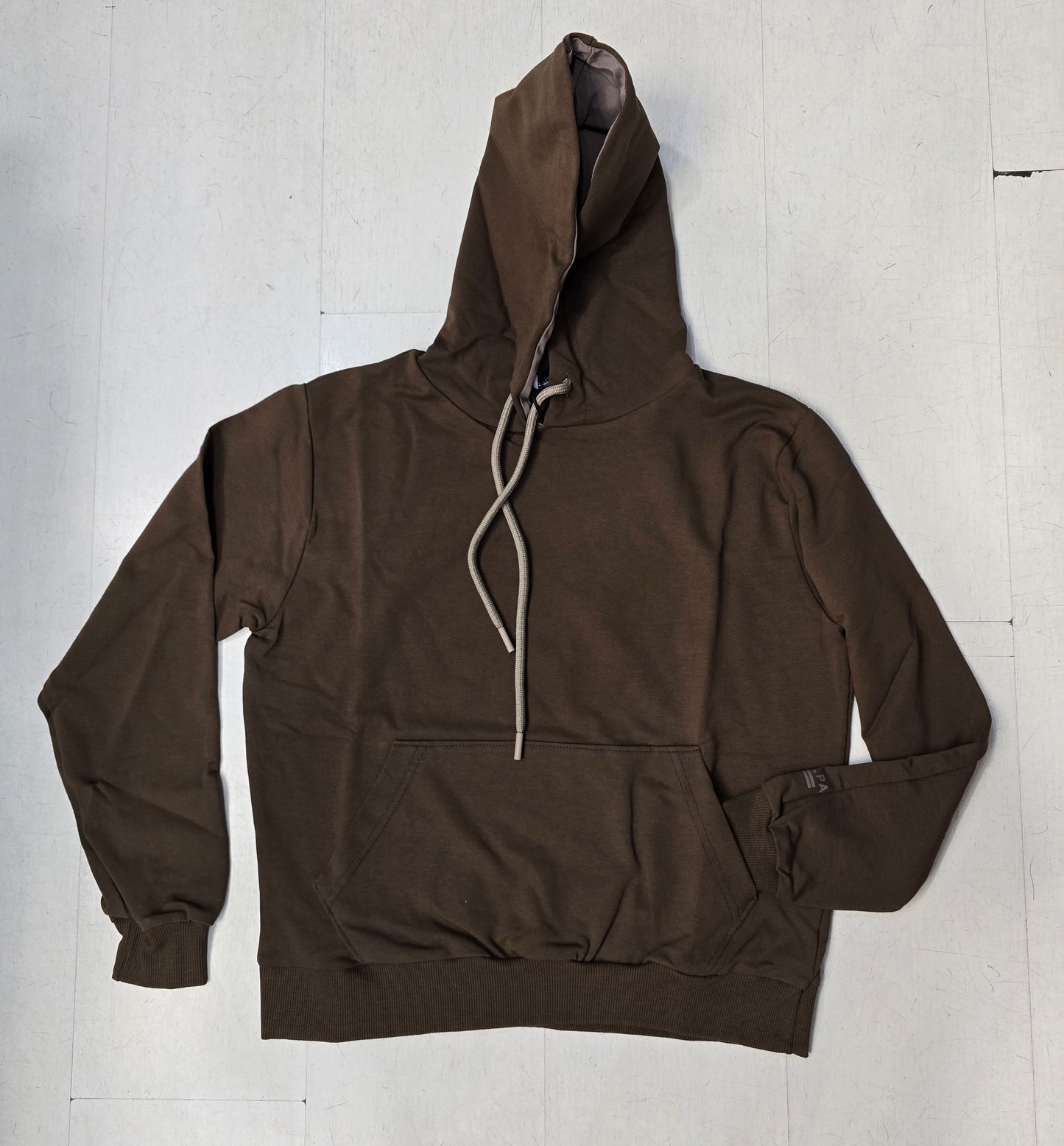 Felpa Donna Hoodie Cioccolato