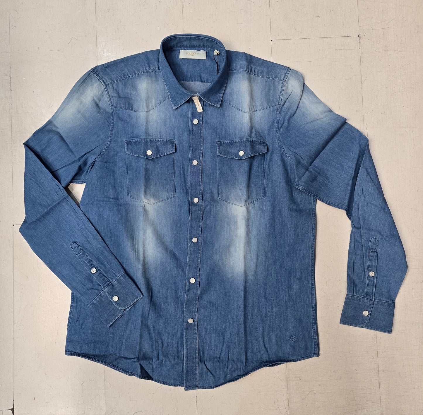 Camicia Uomo Denim Rodeo