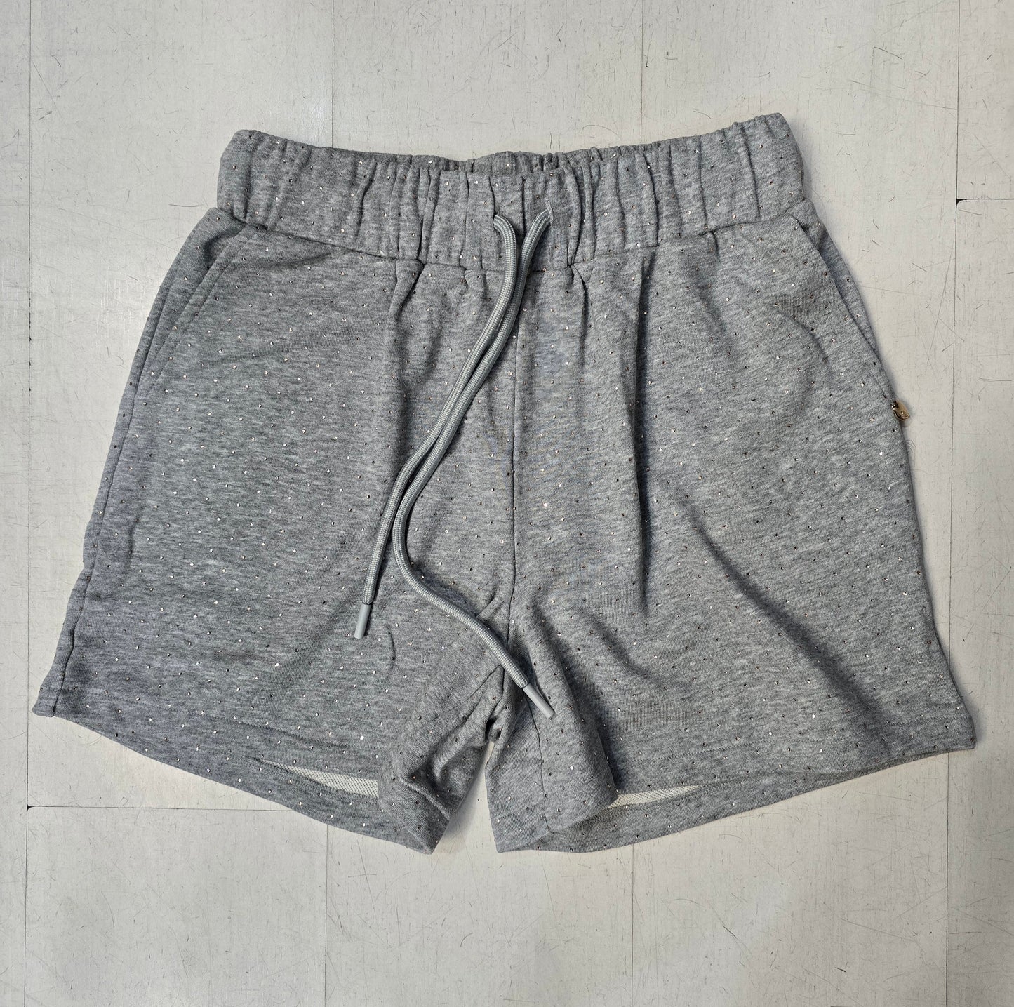 Shorts Donna Felpa Strass