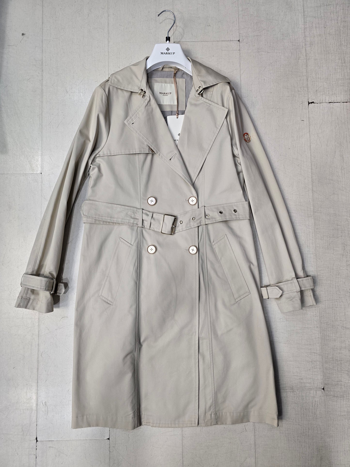 Trench Donna Cotone