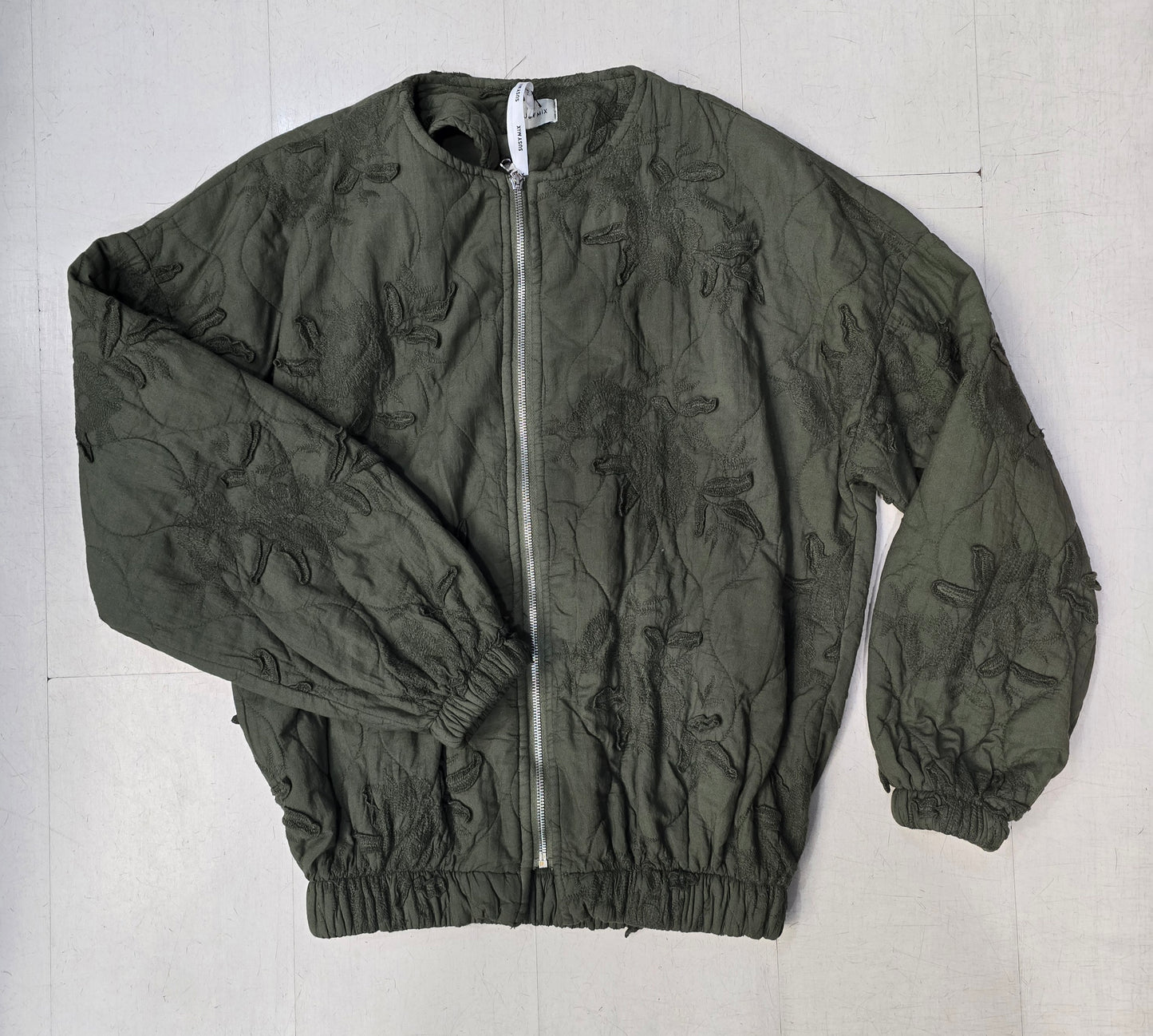 Bomber Donna Cotone Ricamato