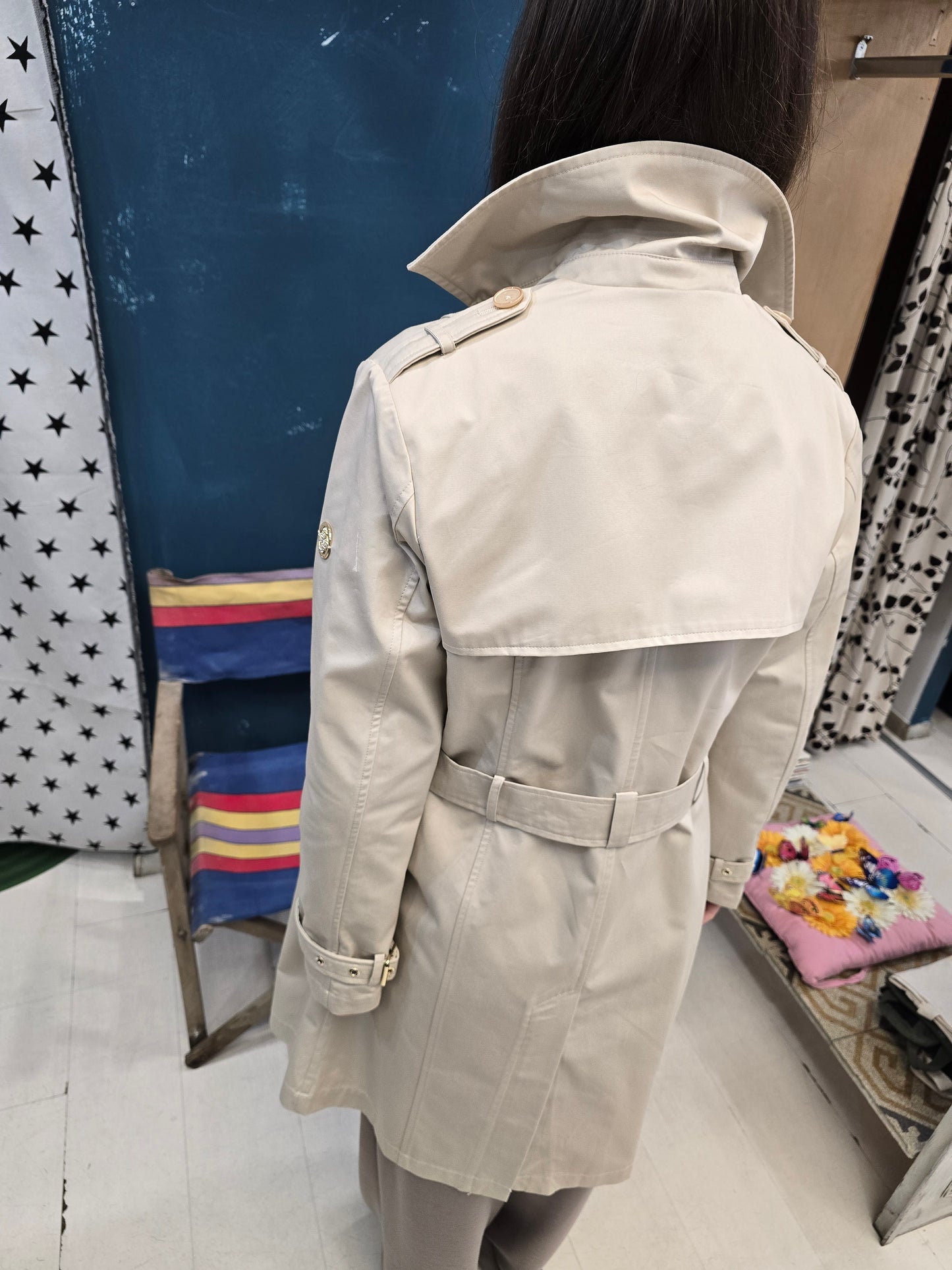 Trench Donna Cotone