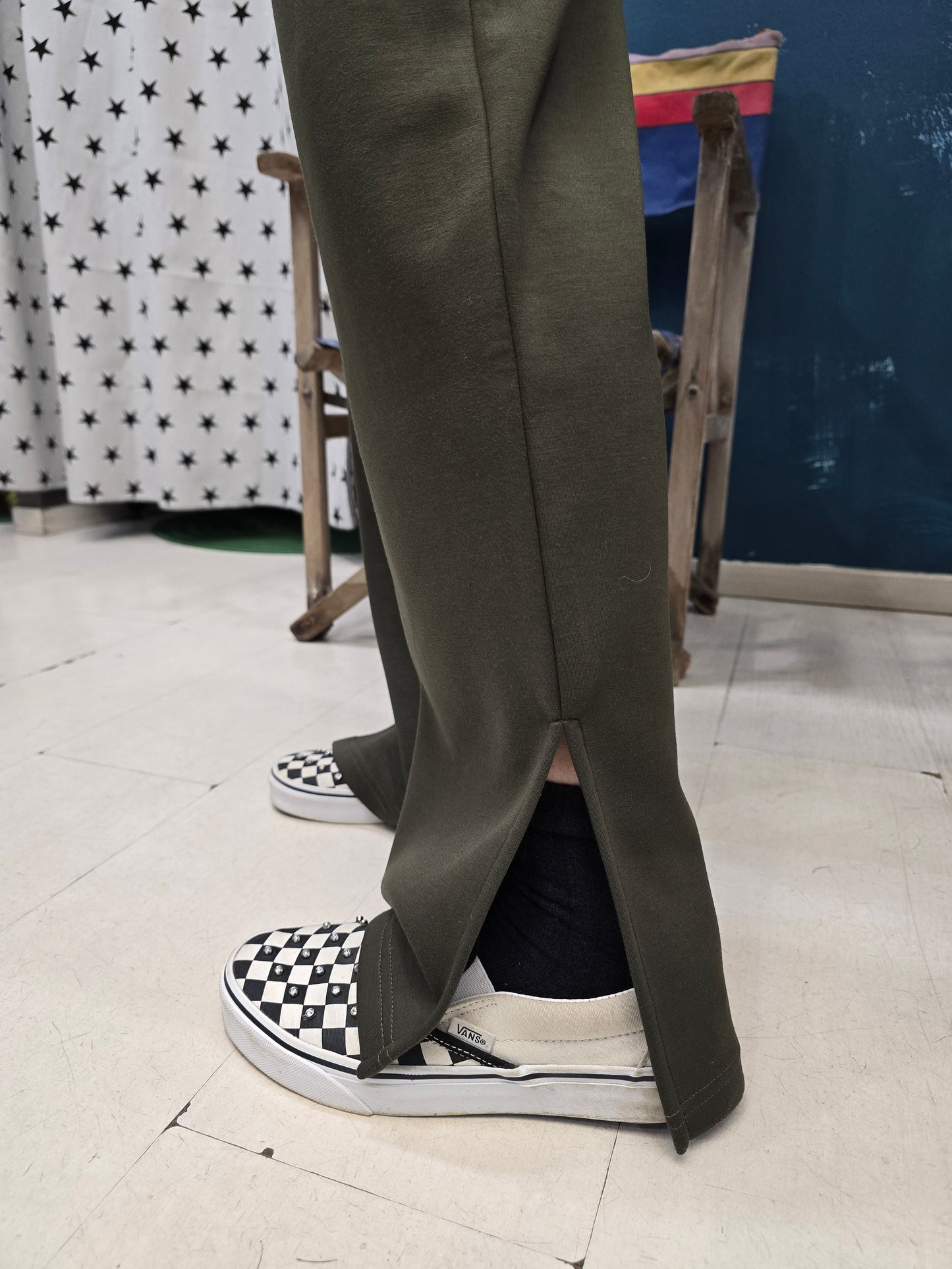 Pantalone Donna Felpa Interlock