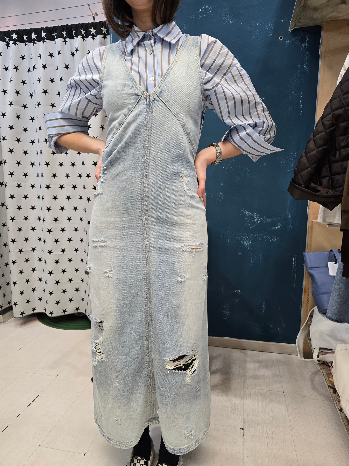 Abito Donna Lungo Denim