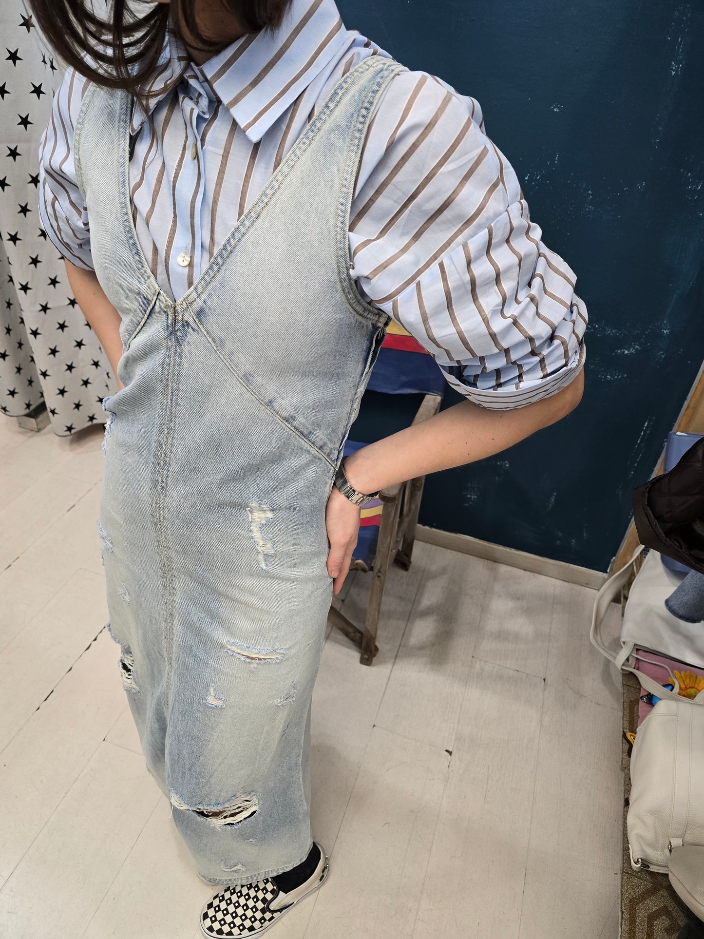 Abito Donna Lungo Denim