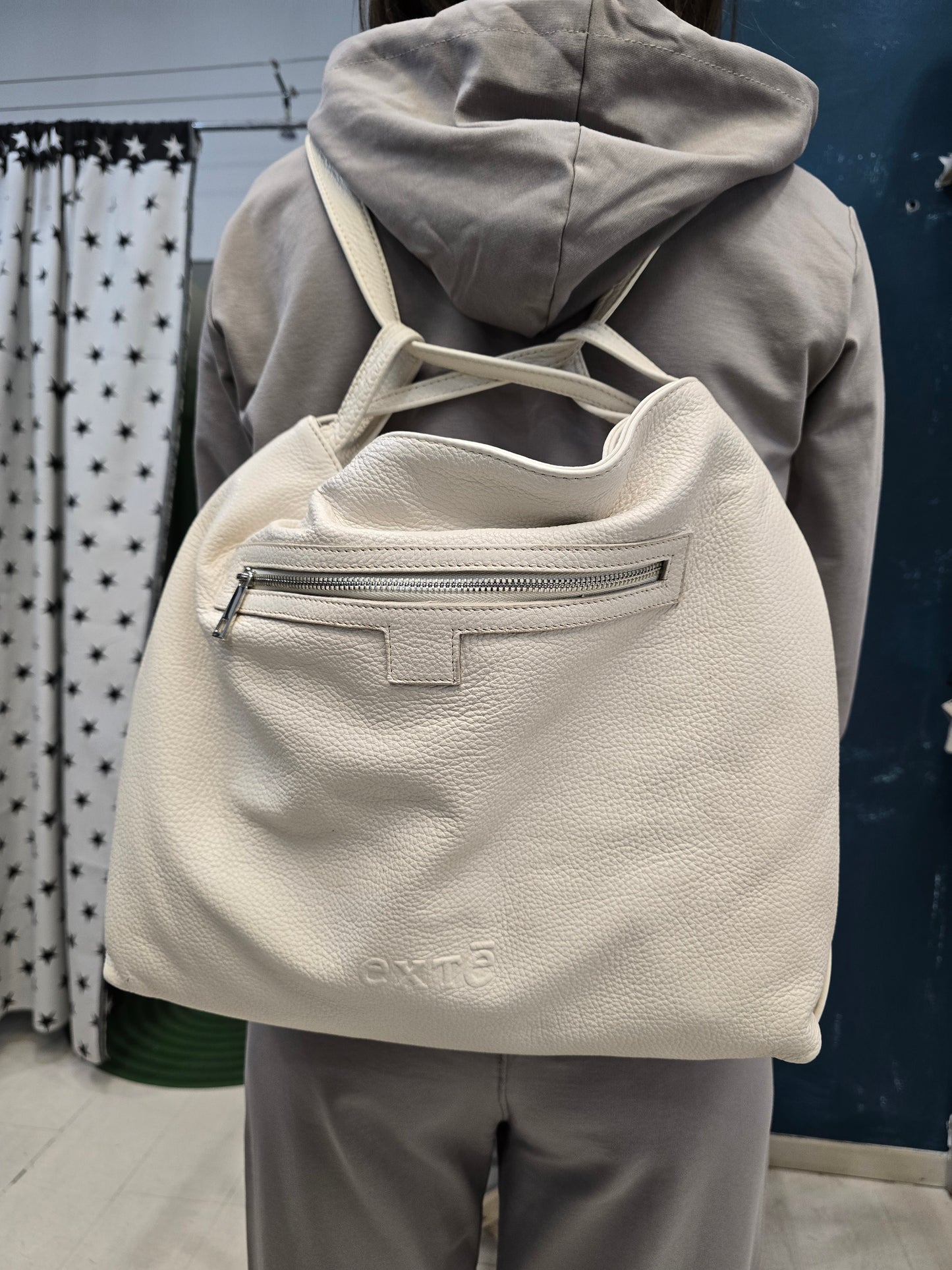 Borsa Zaino Pelle