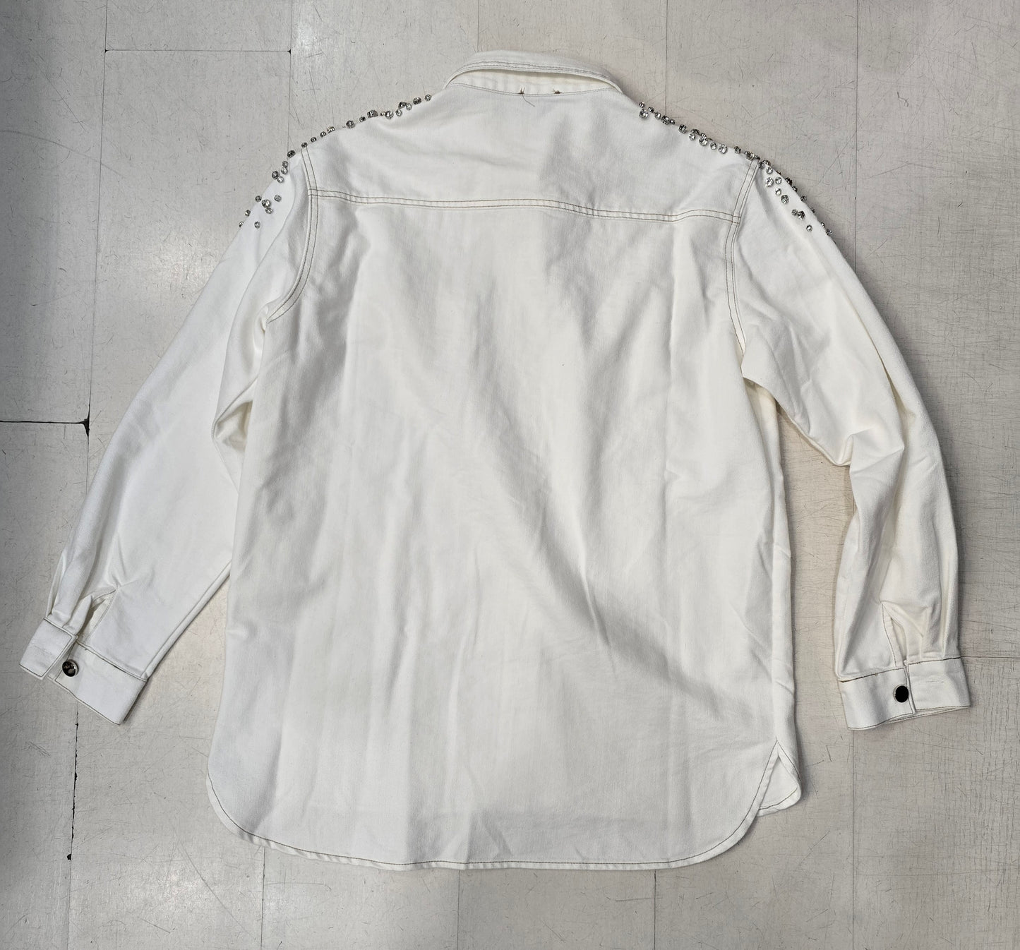 Giacca Camicia Donna Strass