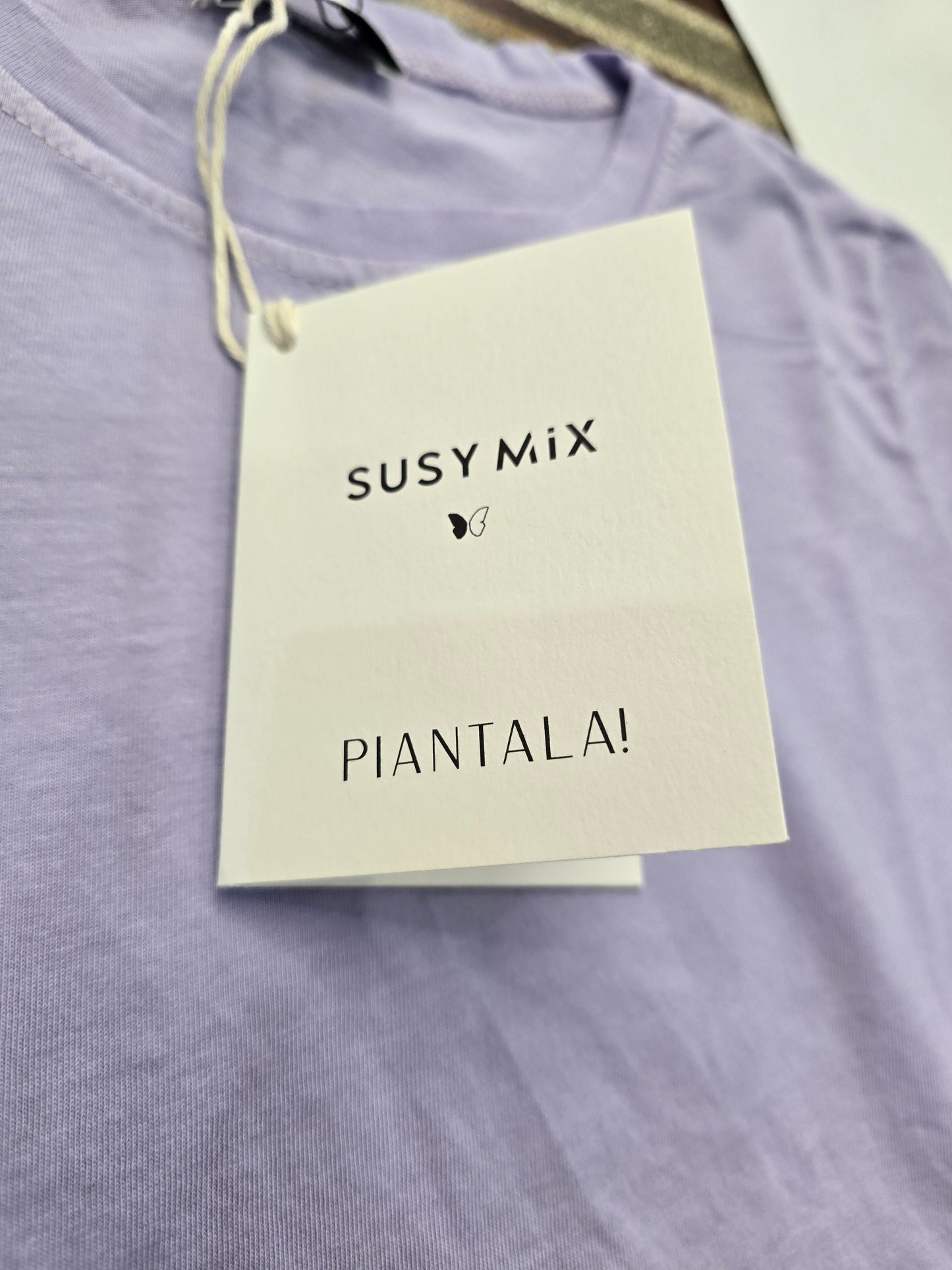 T-Shirt Donna Paricollo Basic Cotone